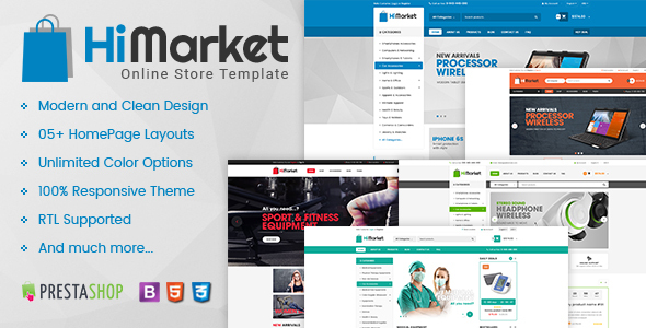 HiMarket - Multipurpose Responsive PrestaShop 1.6 and 1.7 Mega Shop Theme icon