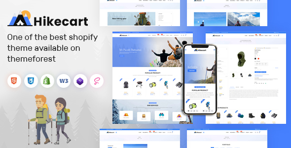 Hikecart - Hiking, Camping & Trekking Shopify Theme OS 2.0 icon