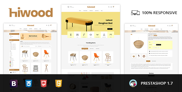 Hiwood - Furniture & Home Decor Prestashop 1.7 & 8.x Theme icon