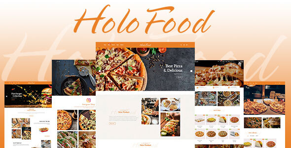 HoloFood - Fast Food & Restaurant Shopify Theme icon