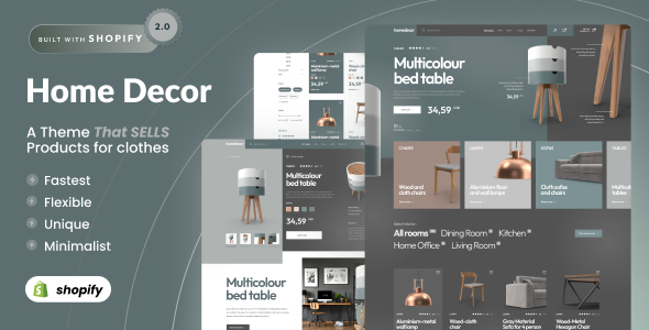 Home Decor - Shopify 2.0 eCommerce Theme icon