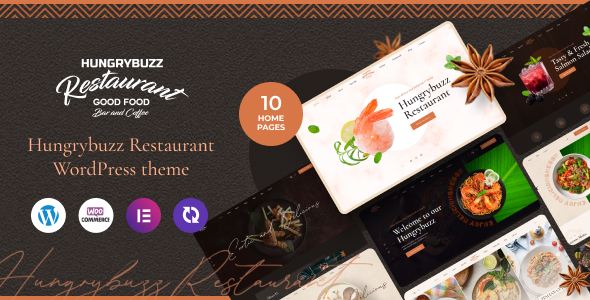 Hungrybuzz - Restaurant WordPress Theme icon
