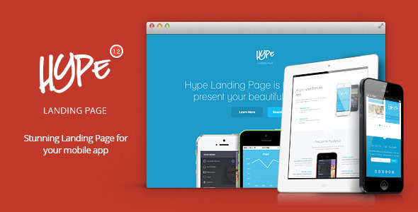 Hype - App Landing Page icon