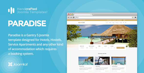 IT Paradise - Gantry 5, Hotel & Booking Joomla Template icon