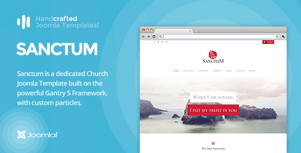 IT Sanctum - Gantry 5, Church & Nonprofit Joomla Template icon
