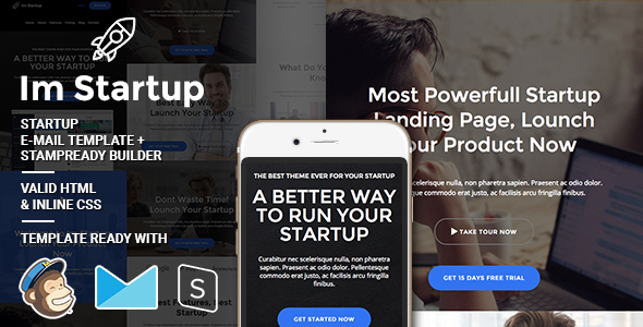 Im Startup - Responsive Email + StampReady Builder icon