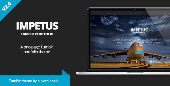 Impetus Tumblr Portfolio Theme icon