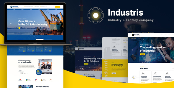 Industris - Factory & Business WordPress Theme icon