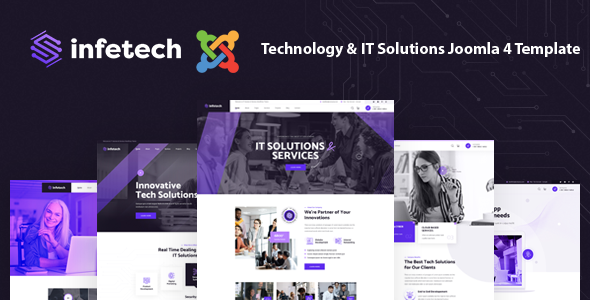 Infetech - Technology & IT Solutions Joomla 4 Template icon
