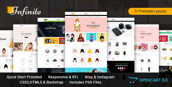 Infinite - Responsive Opencart 3 Theme icon