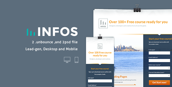 Infos - Unbounce Lead-Gen icon