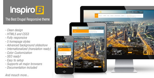Inspiro B - Responsive Theme for Drupal 7 icon