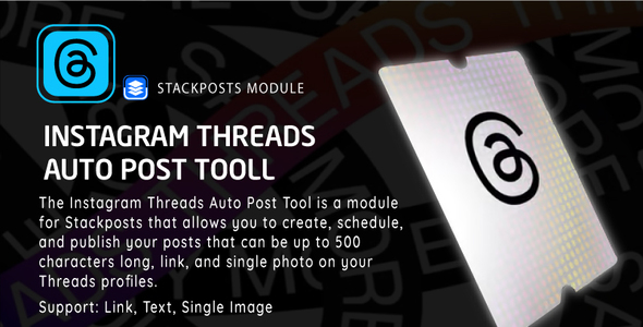 Instagram Threads Auto Post Tool Module For Stackposts icon