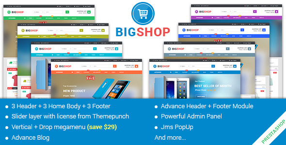 JMS Bigshop - Multipurpose Prestashop Theme icon