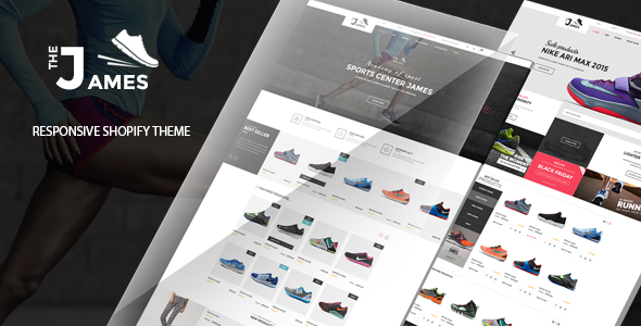 James - Responsive Shoes Shopify Theme - Sectioned icon