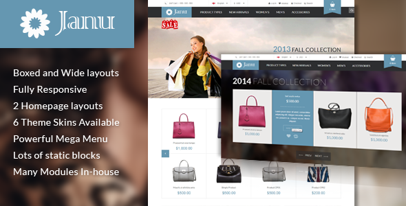 Janu - Responsive Multipurpose Magento Theme icon