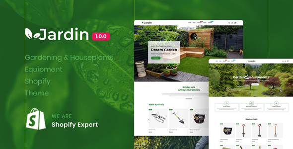Jardin - Gardening & Houseplants Equipment Responsive Shopify Theme icon
