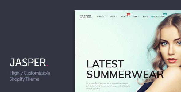 Jasper - Sectioned Drag&Drop Shopify Theme icon
