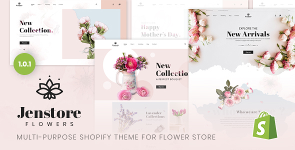 JenStore | Multi-Purpose Shopify Theme for Flower Store icon