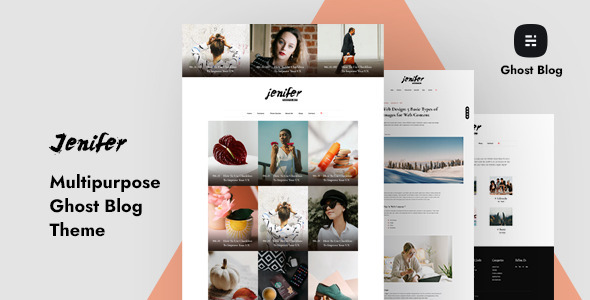 Jenifer - Multipurpose Ghost Blog Theme icon