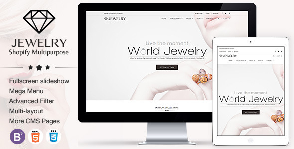 Jewelry Responsive Shopify Theme icon