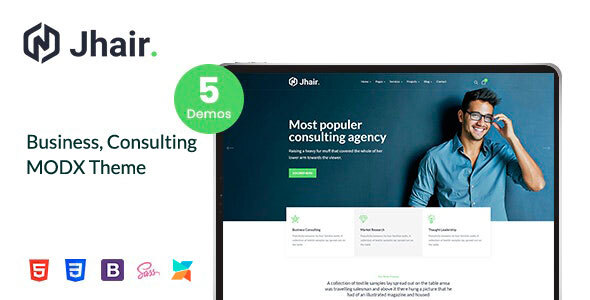 Jhair - Business, Consulting MODX Theme icon