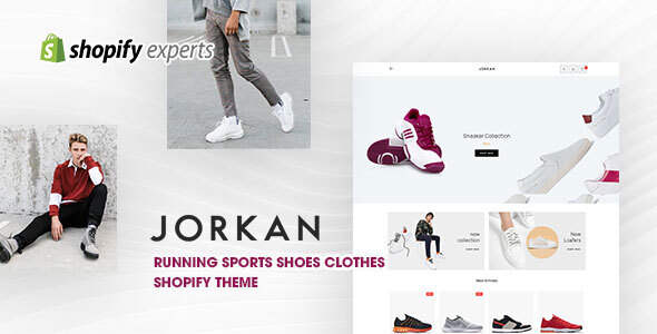 Jorkan - Running Sports Shoes Clothes Shopify Theme icon