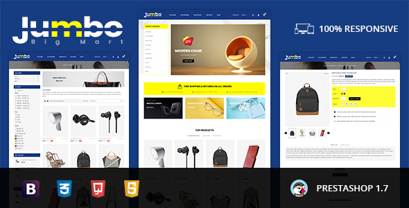 Jumbo - Big Mart Prestashop 1.7 & 8.x Theme icon
