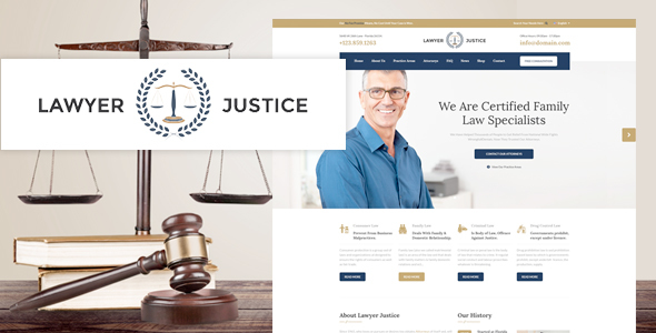 Justice - Law Firm Joomla 4 Template icon