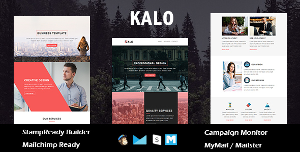 Kalo - Multipurpose Responsive Email Template With Online StampReady Builder Access icon