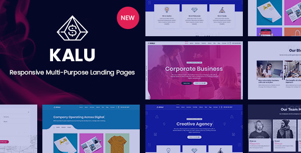 Kalu - Responsive Multi-Purpose Landing Pages icon