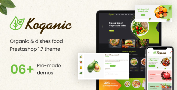 Koganic - Organic & Fast Food Theme icon