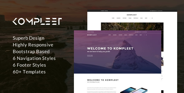 Kompleet - Creative & Flexible Responsive Multipurpose Drupal Theme icon