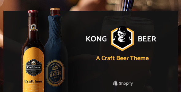 Kong - Alcohol, Beer & Liquor Store Shopify Theme icon