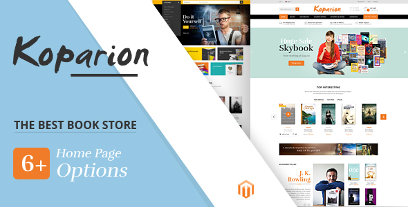 Koparion - Book Shop Responsive OpenCart Theme icon