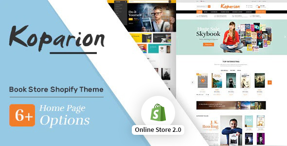 Koparion - Book Store Shopify Theme icon