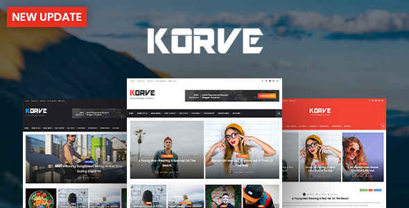 Korve - Personal Blogger Template icon