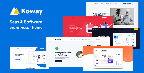 Koway - Saas Landing WordPress Theme for Saas Startup + RTL icon