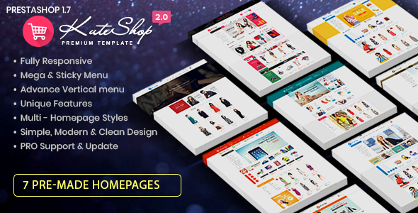 KuteShop - Fashion, Electronics & Marketplace Prestashop 1.7 Theme (RTL Supported)