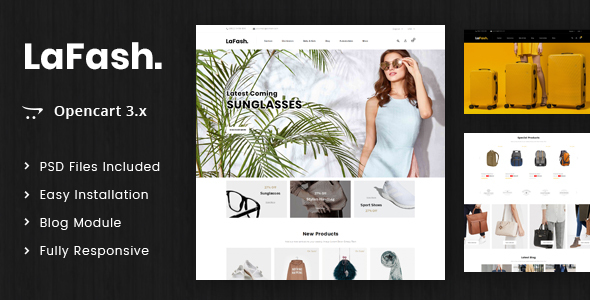 LaFash - Multipurpose OpenCart 3.x Theme icon