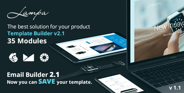 Lampa Email Template + Emailbuilder 2.0 icon