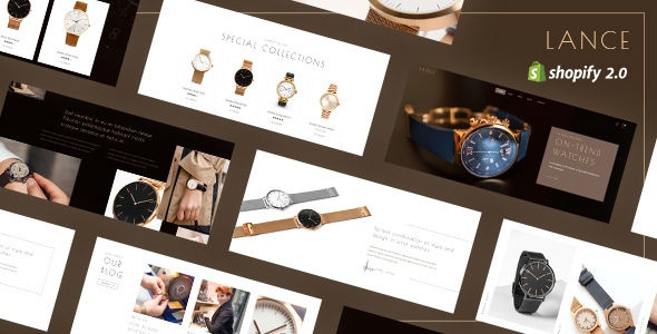 Lance - Watches Store Shopify Theme icon