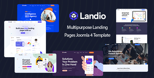 Landio - Multipurpose Landing Page Joomla 4 Template