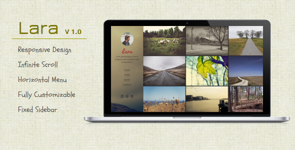Lara - Blogger Template For Photographers icon