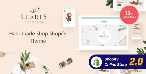 LeArts – Handmade Shop Shopify Theme icon