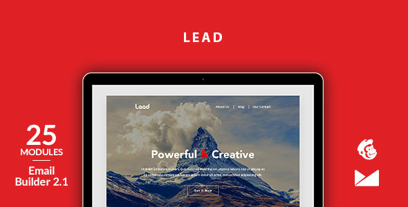 Lead Email Template + Online Emailbuilder 2.1 icon