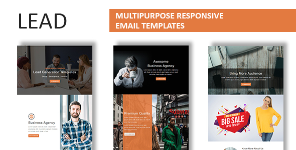 Lead - Multipurpose Responsive Email Template With Online StampReady Builder Access icon