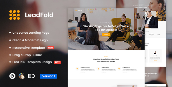 LeadFold - Lead Generation Unbounce Landing Page icon
