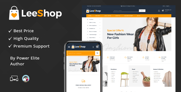 LeeShop Mega Store - Responsive Prestashop 1.7 Theme icon