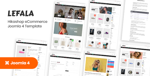 Lefala - Hikashop eCommerce Joomla 4 Template